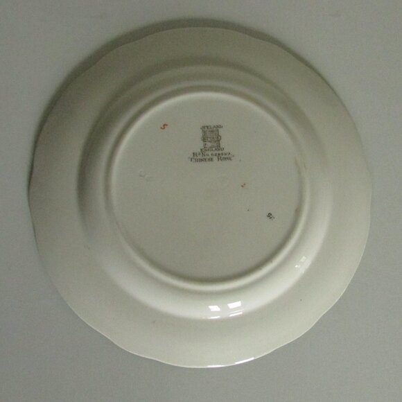 COPY - Vintage 7.5" salad plate, Chinese Rose design, Copeland Spode (Lot 2) - Picture 13 of 13